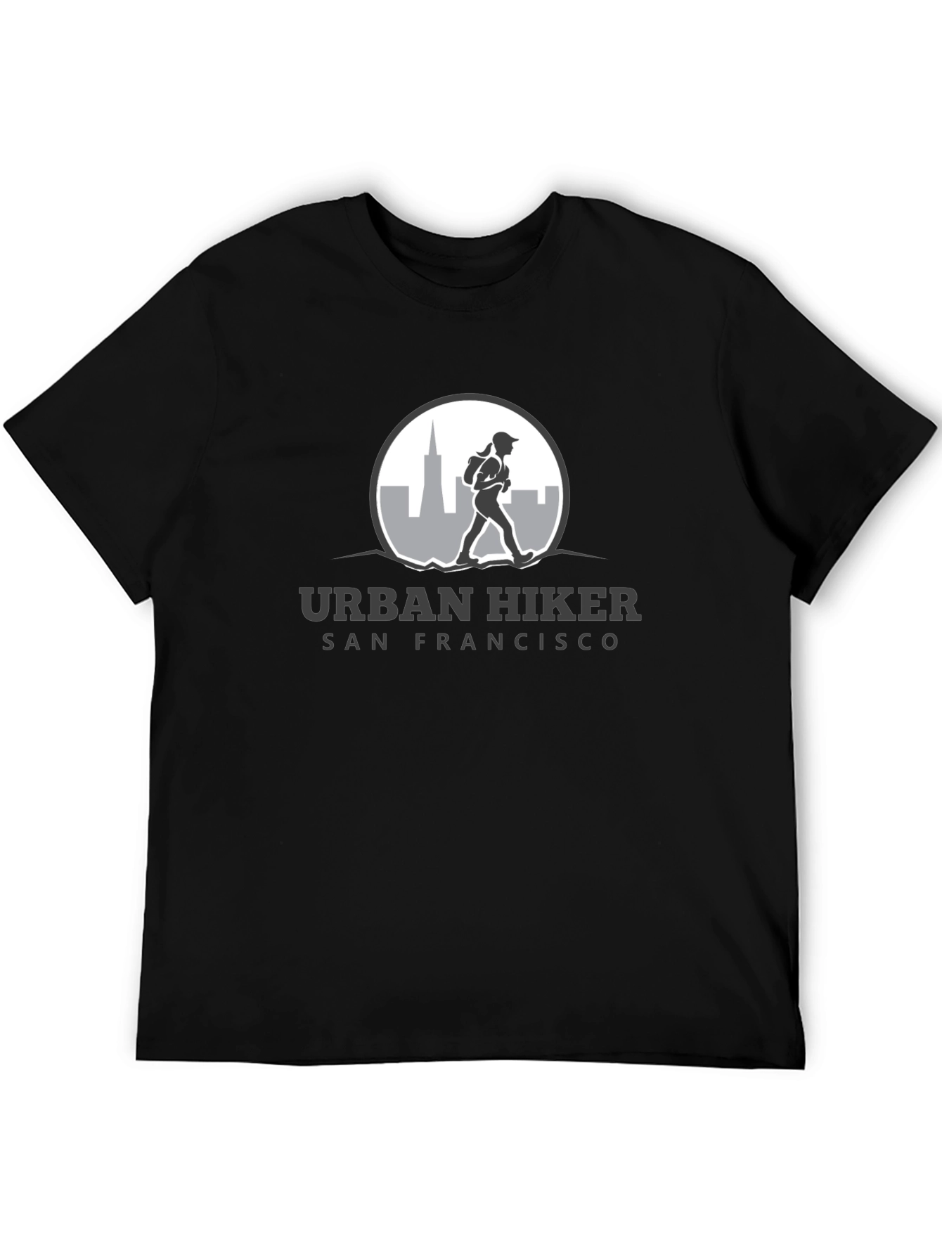 Urban Hiker San Francisco Black T-Shirt