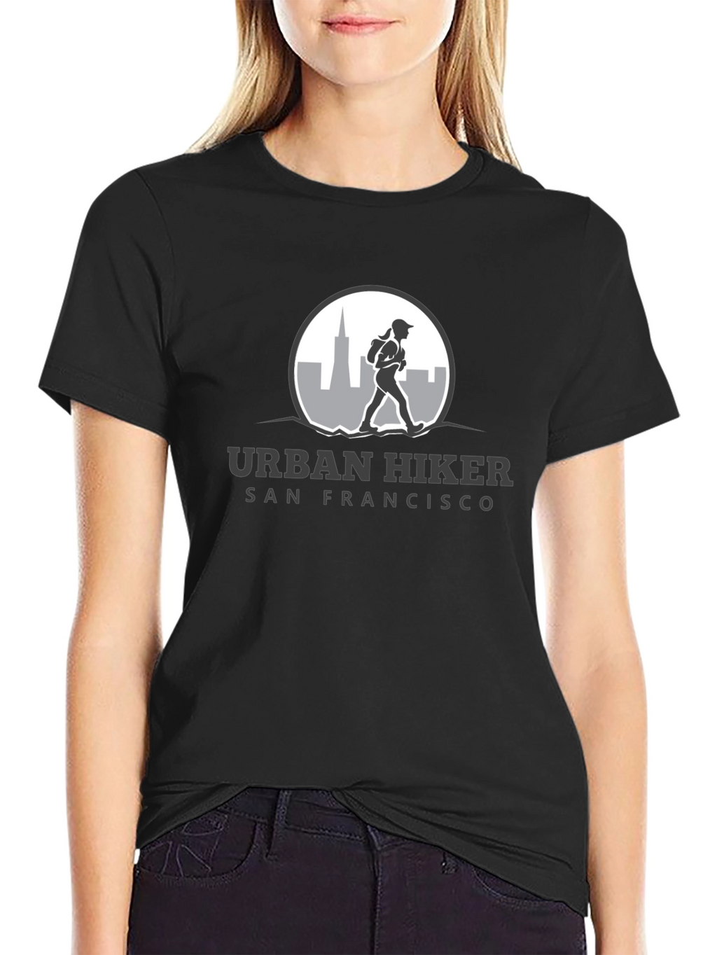 Urban Hiker San Francisco Black T-Shirt