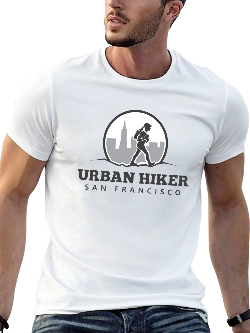 Urban Hiker San Francisco Black T-Shirt