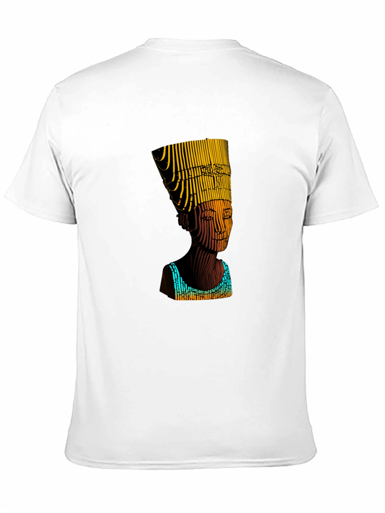 Nefertiti Graphic Print Black T-Shirt