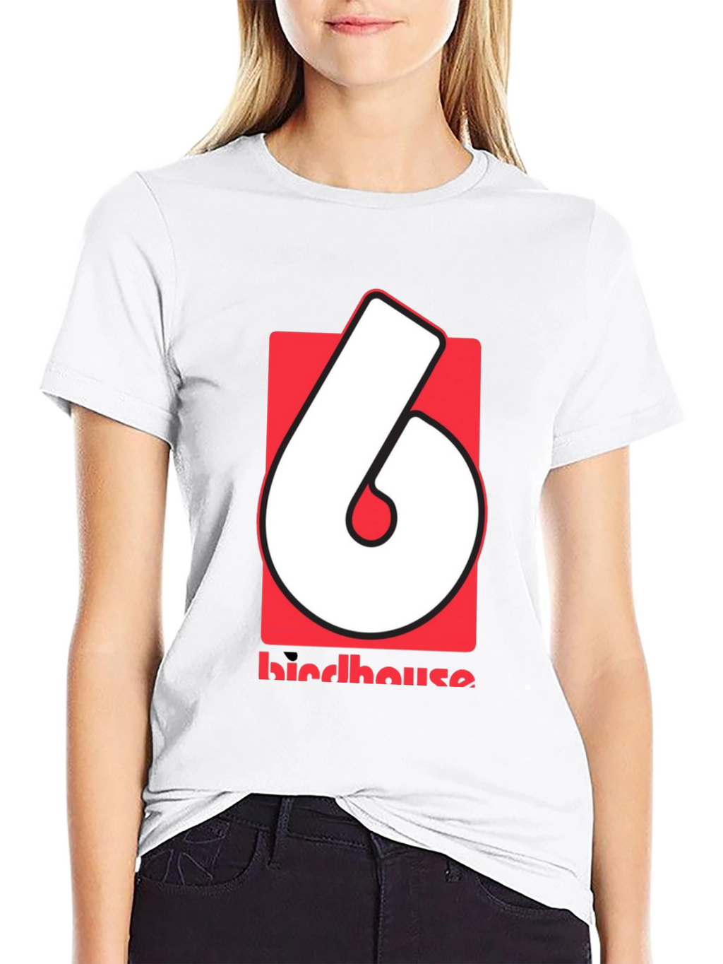 Birdhouse Logo Graphic Black T-Shirt