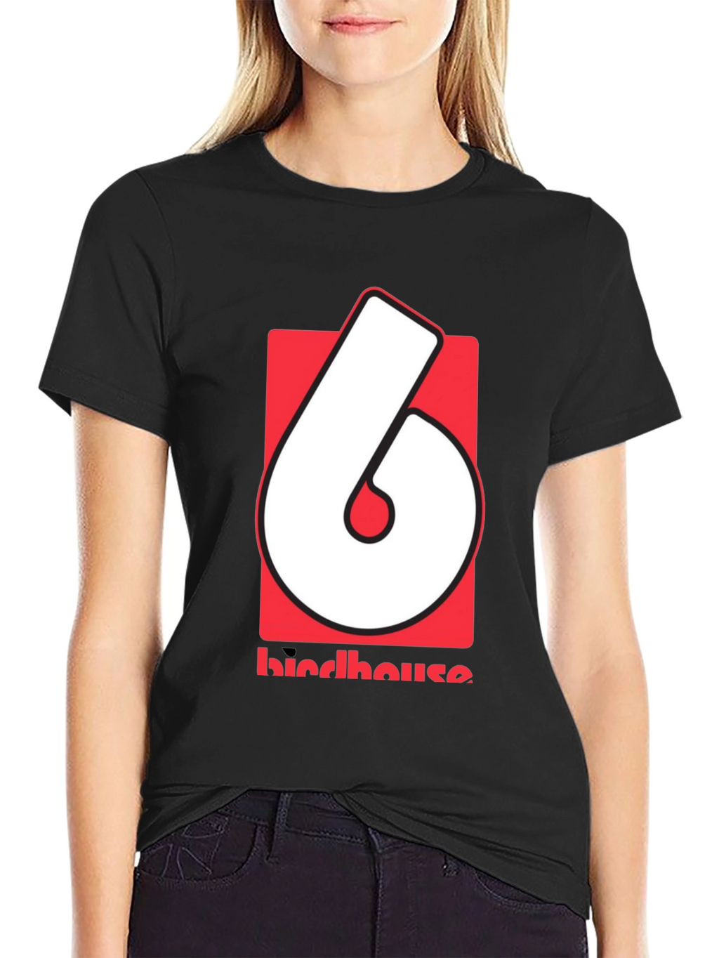 Birdhouse Logo Graphic Black T-Shirt