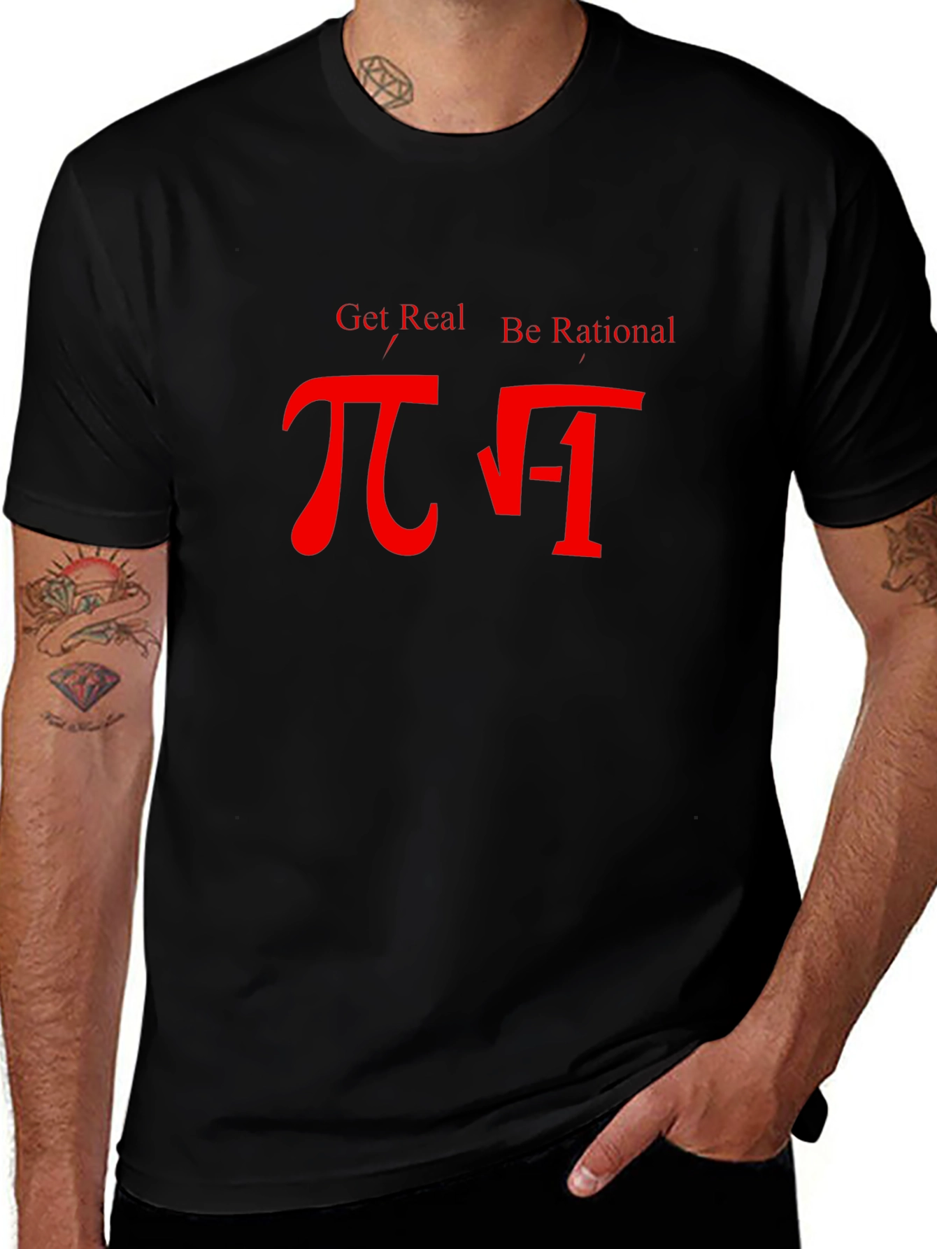 Get Real Be Rational Math T-Shirt