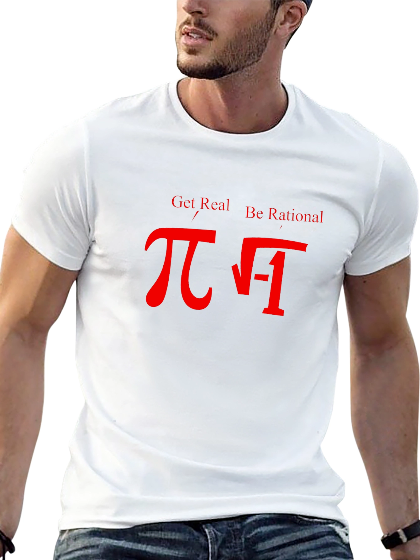 Get Real Be Rational Math T-Shirt