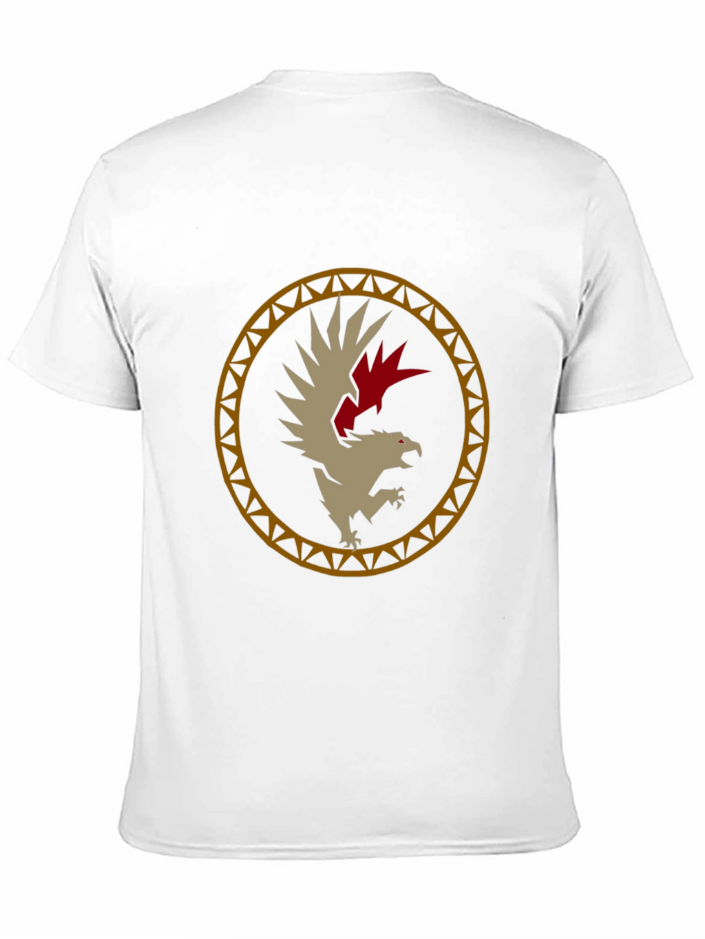 Eagle Emblem Graphic Tee - Stylish Black T-Shirt