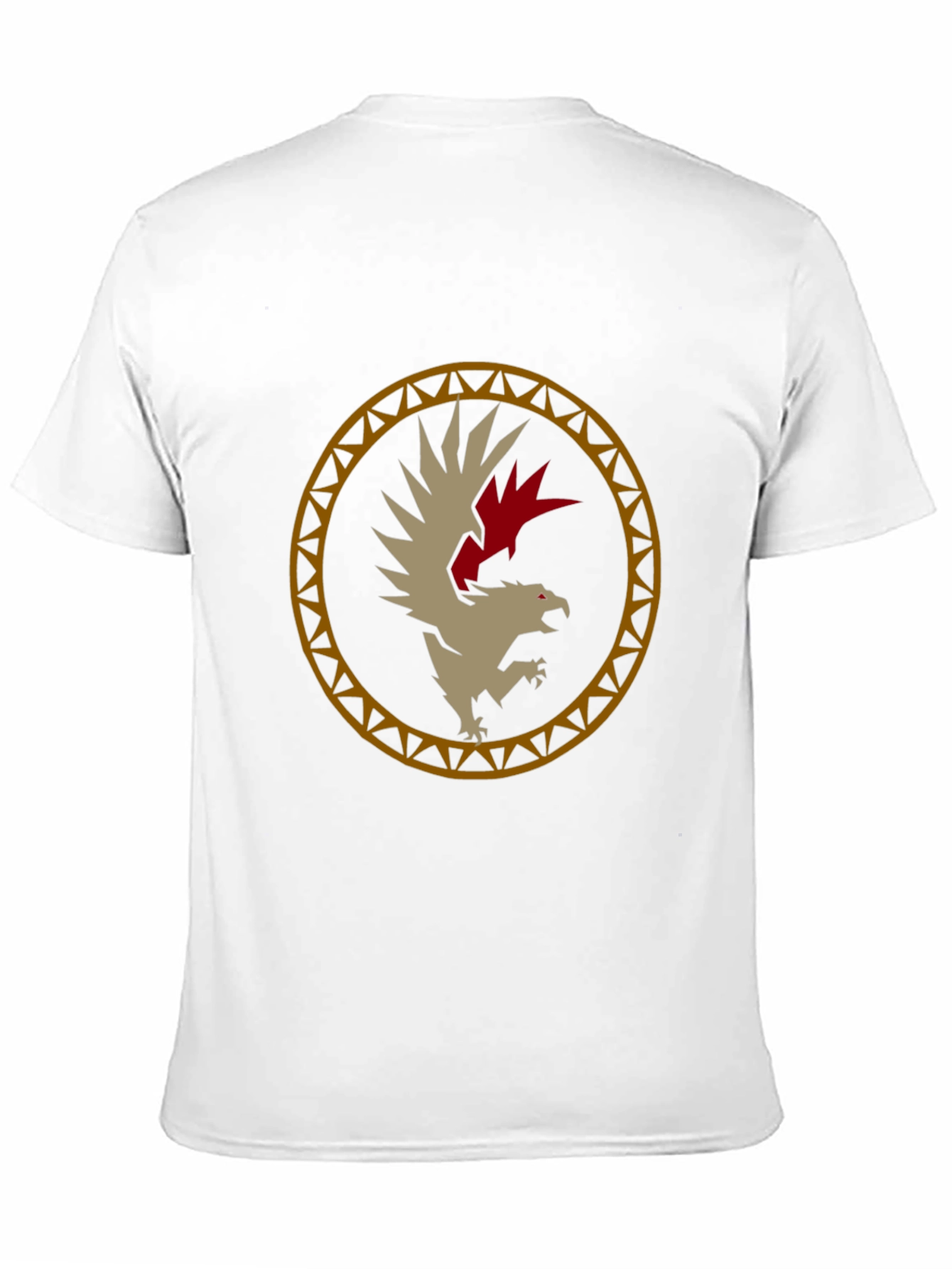 Eagle Emblem Graphic Tee - Stylish Black T-Shirt