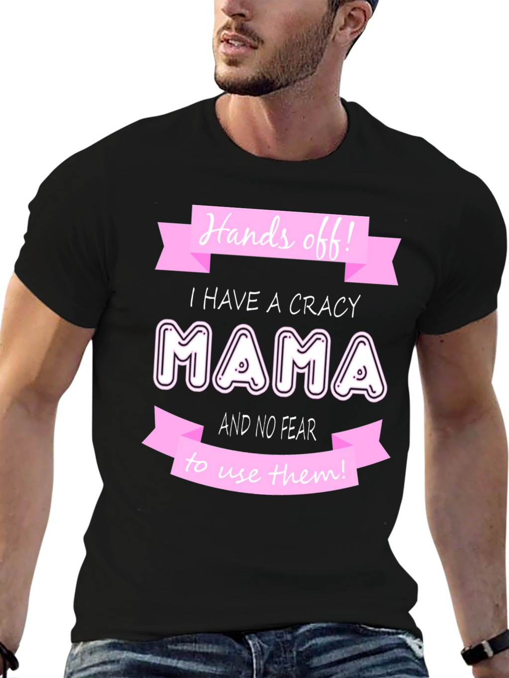 Crazy Mama T-Shirt - Novelty Graphic Tee