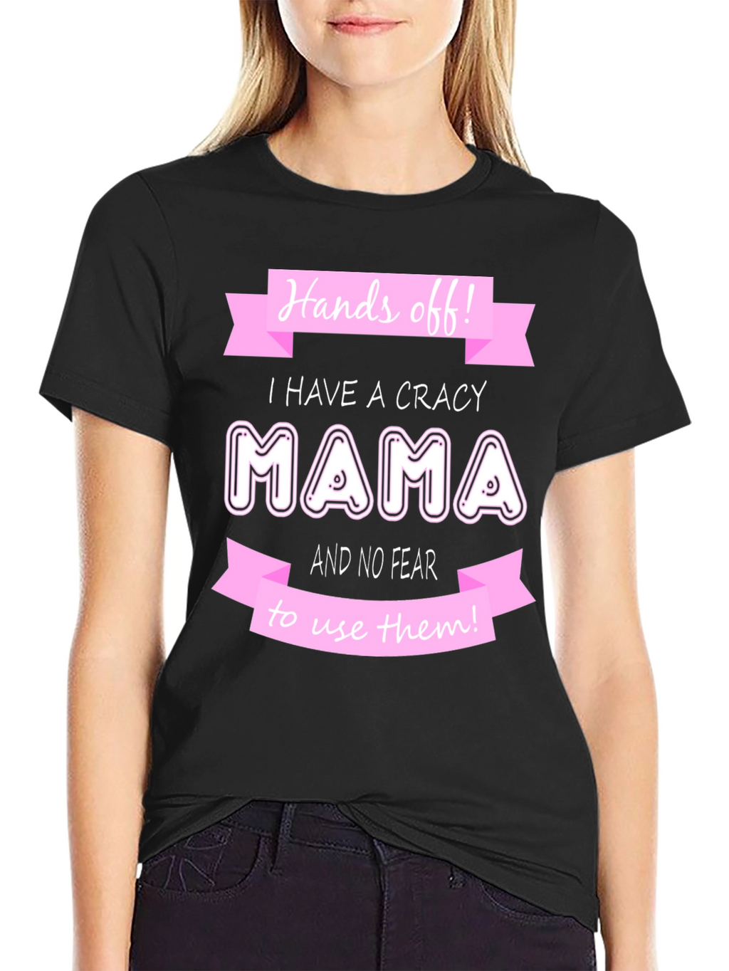 Crazy Mama T-Shirt - Novelty Graphic Tee