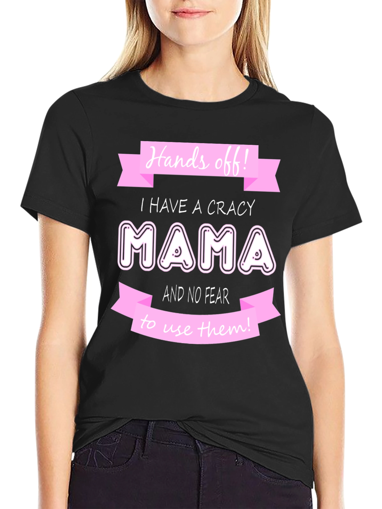 Crazy Mama T-Shirt - Novelty Graphic Tee