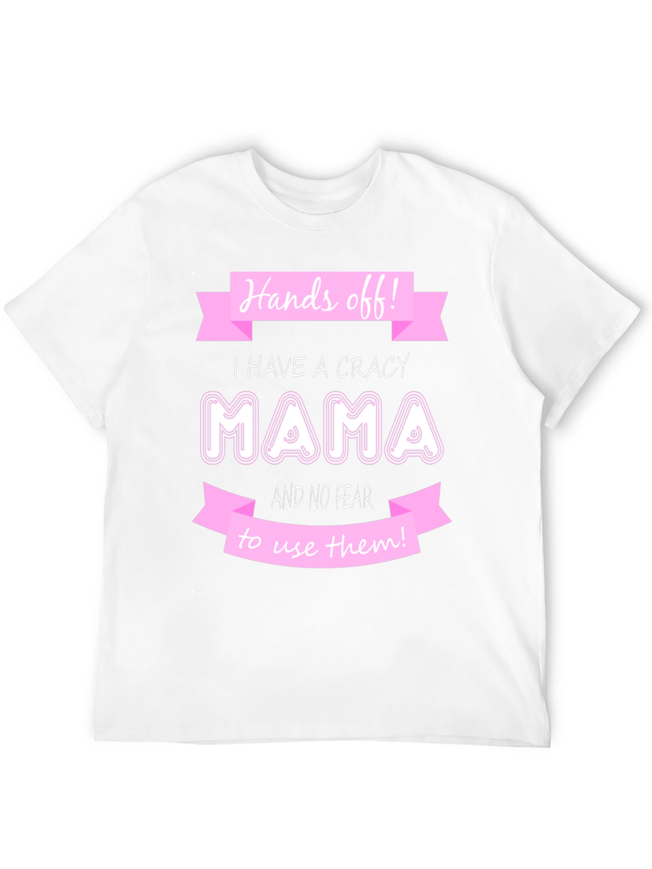 Crazy Mama T-Shirt - Novelty Graphic Tee