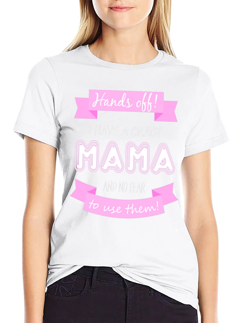 Crazy Mama T-Shirt - Novelty Graphic Tee