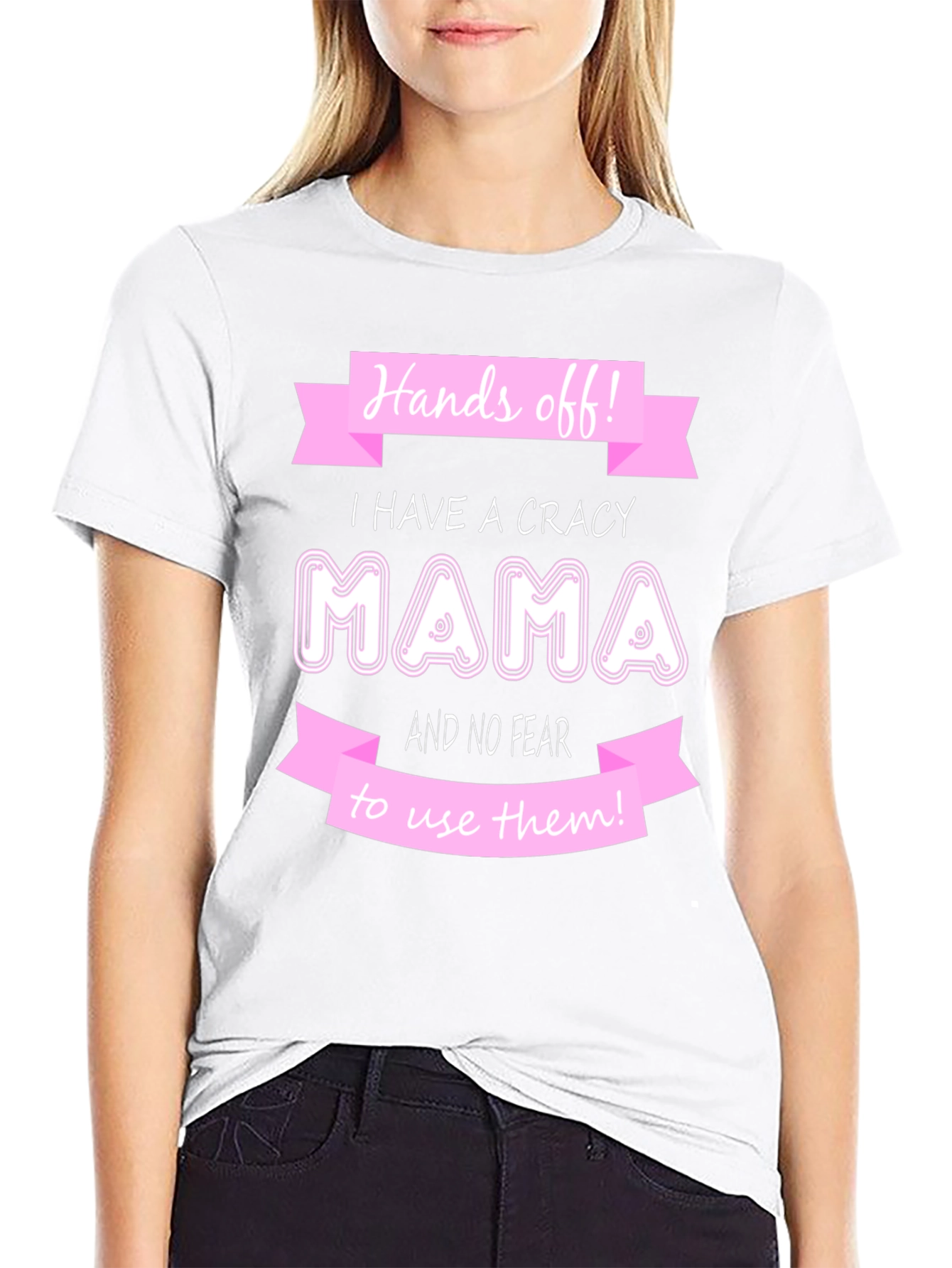 Crazy Mama T-Shirt - Novelty Graphic Tee