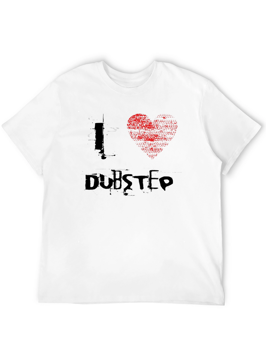 I Love Dubstep Black T-Shirt - Music Lover Tee