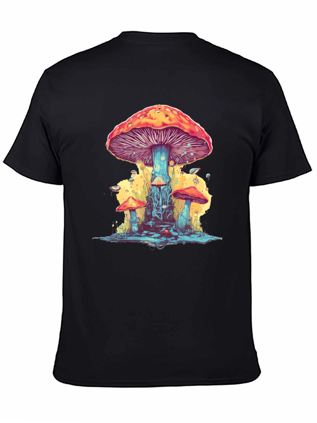Psychedelic Mushroom Graphic Tee