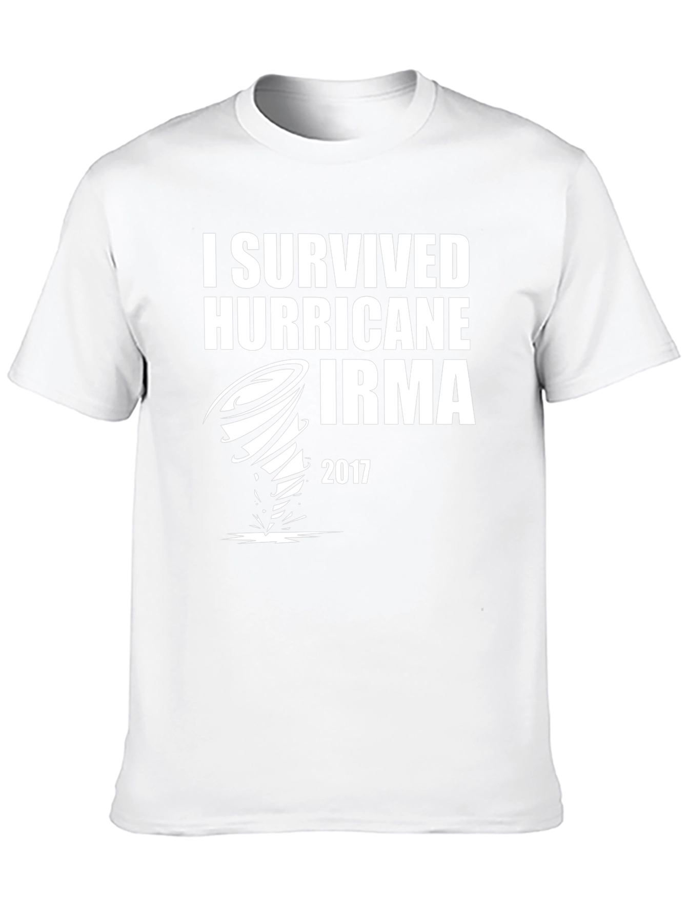 I Survived Hurricane Irma 2017 Black T-Shirt