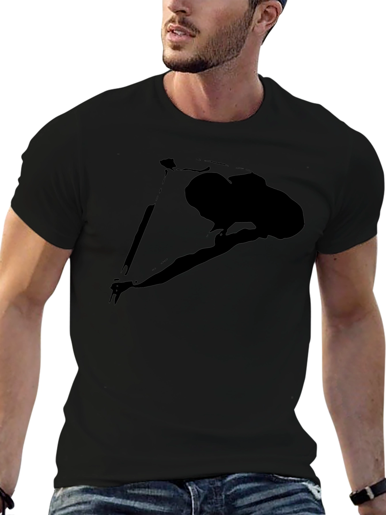 Silhouette Skater Graphic T-Shirt