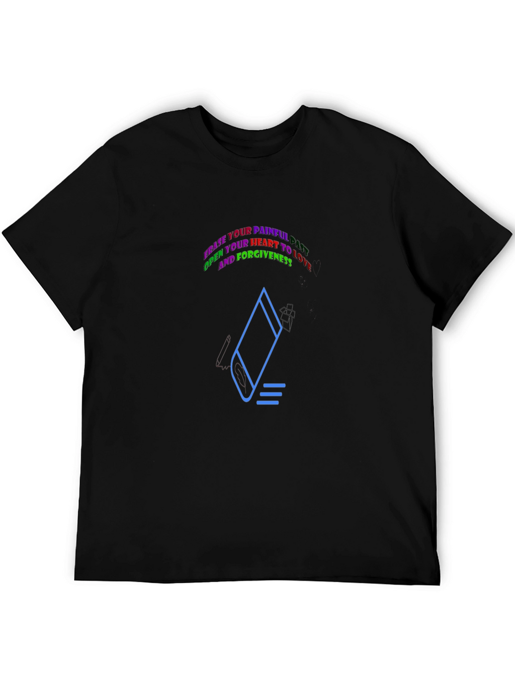 Motivational Erase Pain Graphic Tee