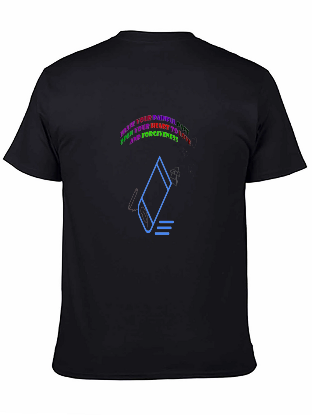 Motivational Erase Pain Graphic Tee