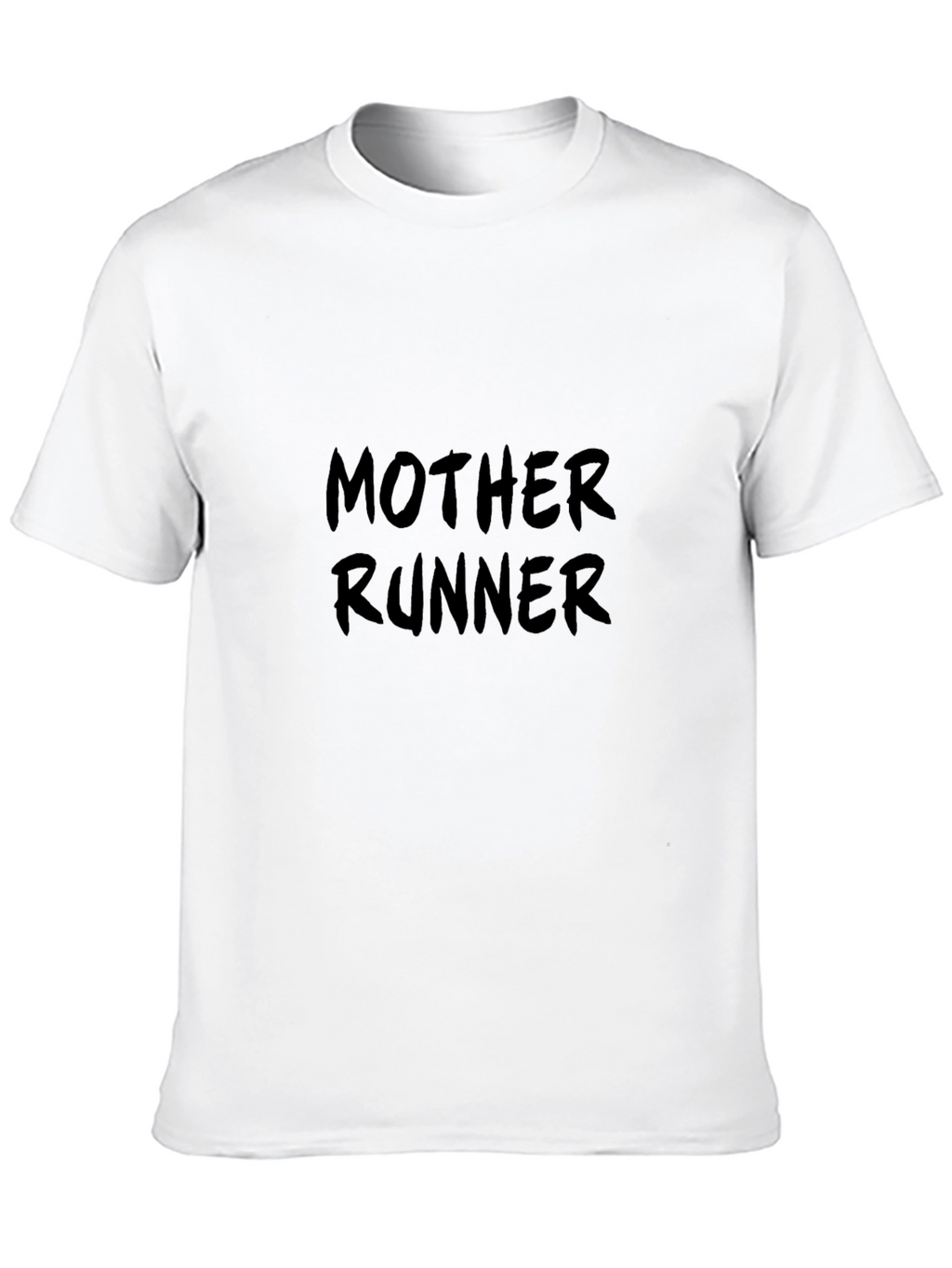 Mother Runner Graphic Tee - Black Casual Shirt