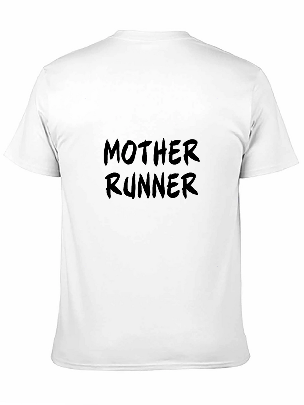 Mother Runner Graphic Tee - Black Casual Shirt