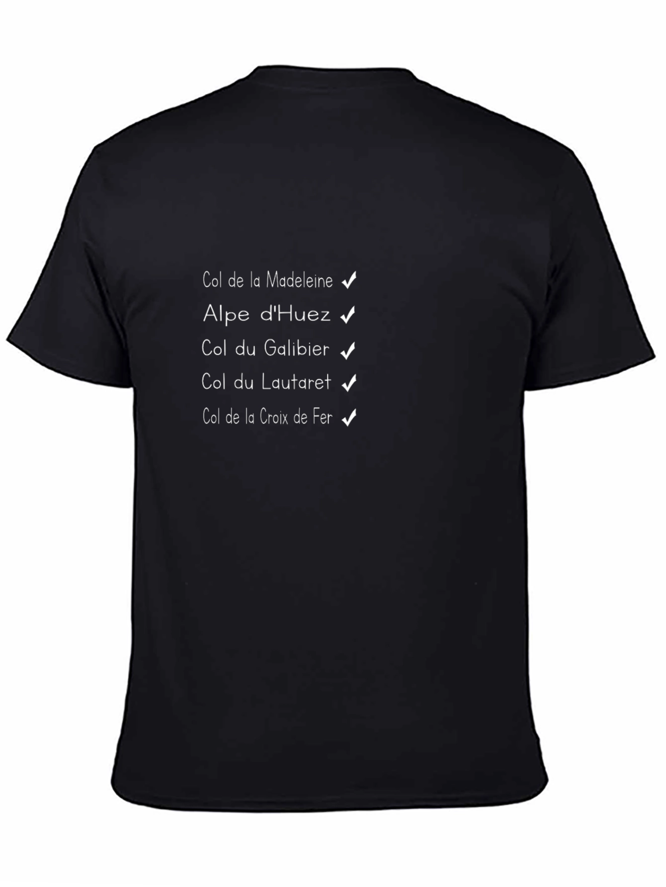 Cyclists Checklist T-Shirt