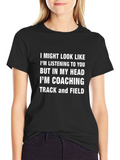 Coaching Track and Field T-Shirt
