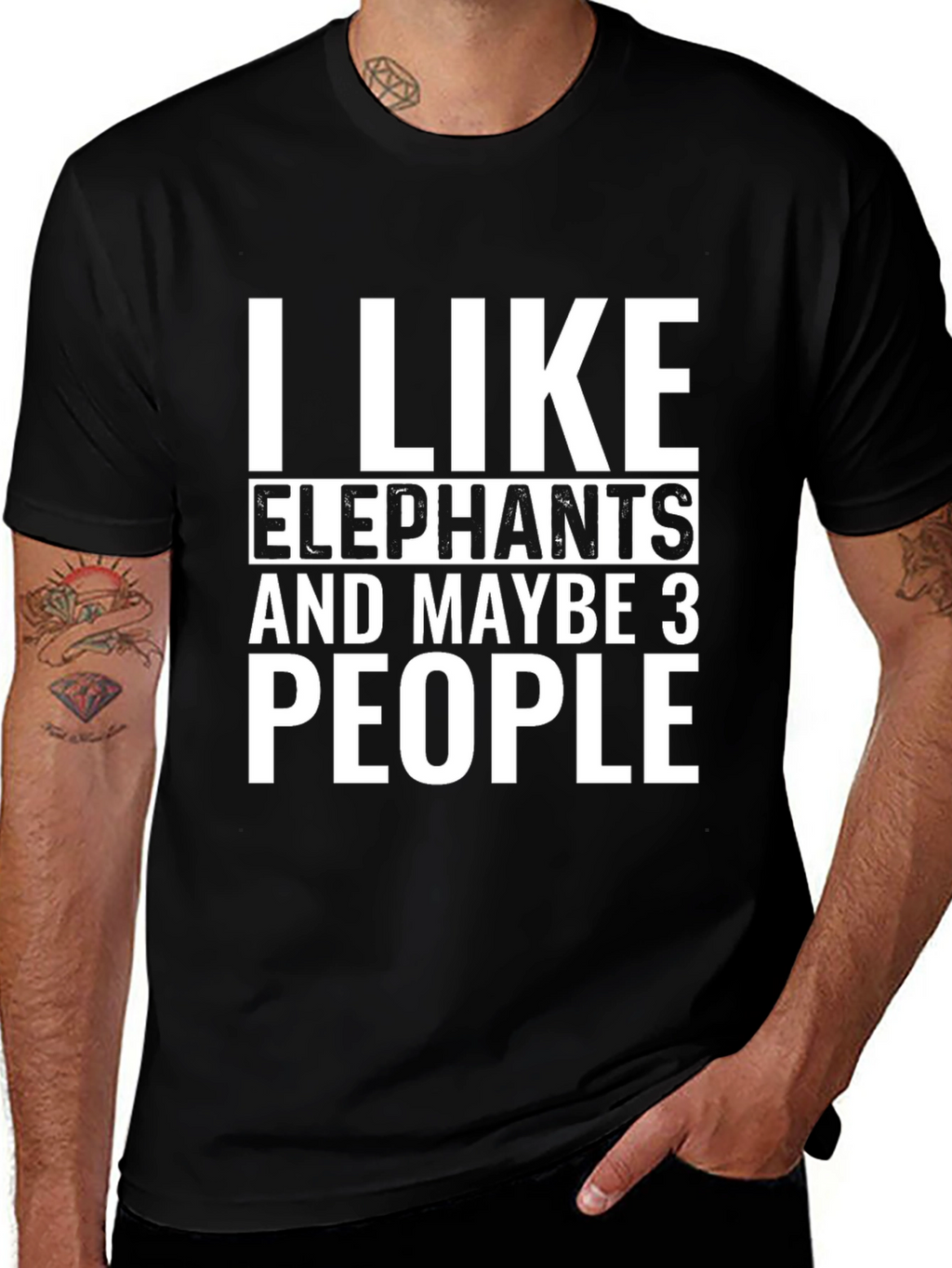 Elephant Lover Graphic Tee