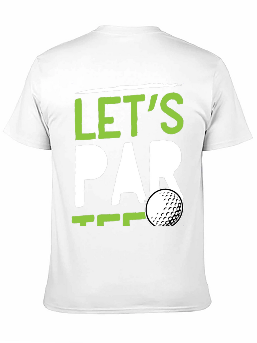 Lets Par Tee Golf T-Shirt - Black