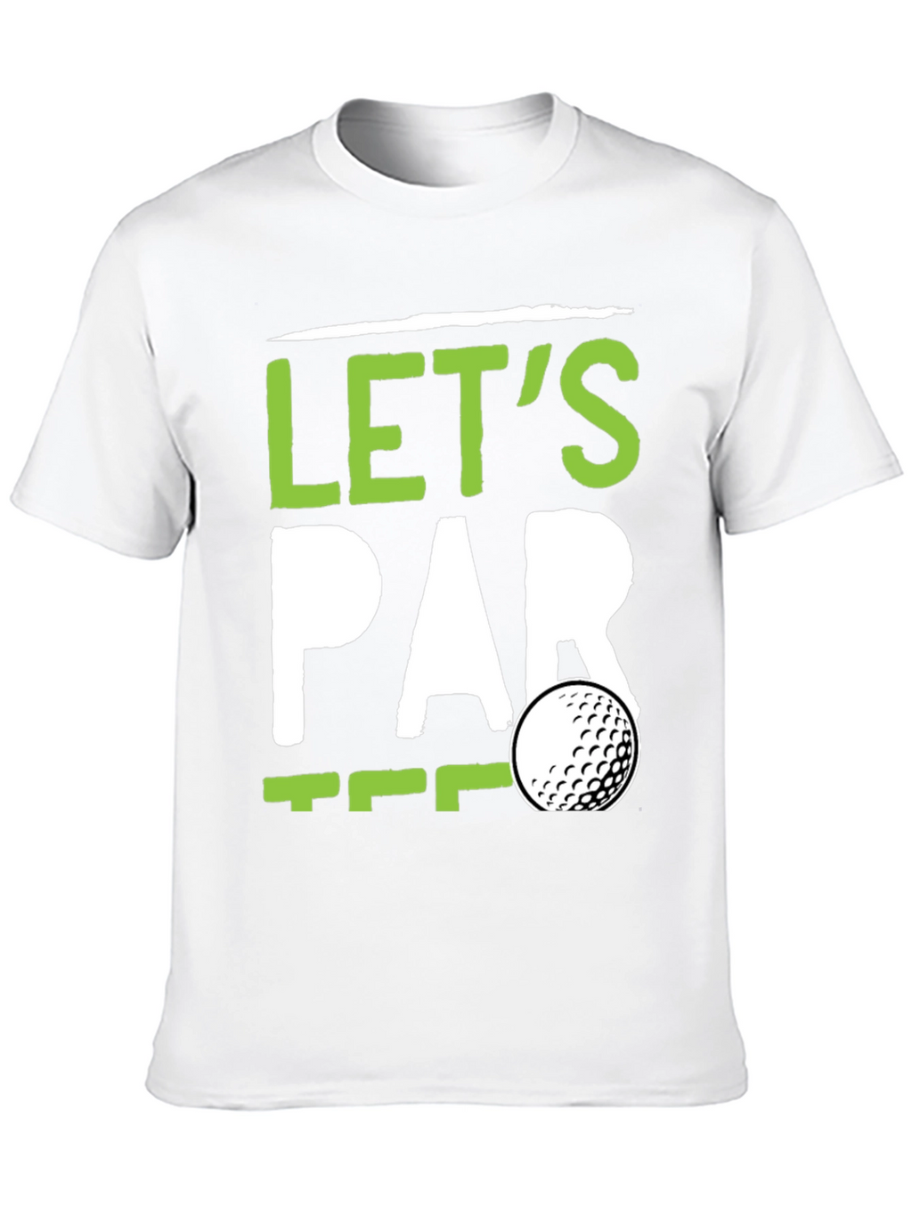 Lets Par Tee Golf T-Shirt - Black