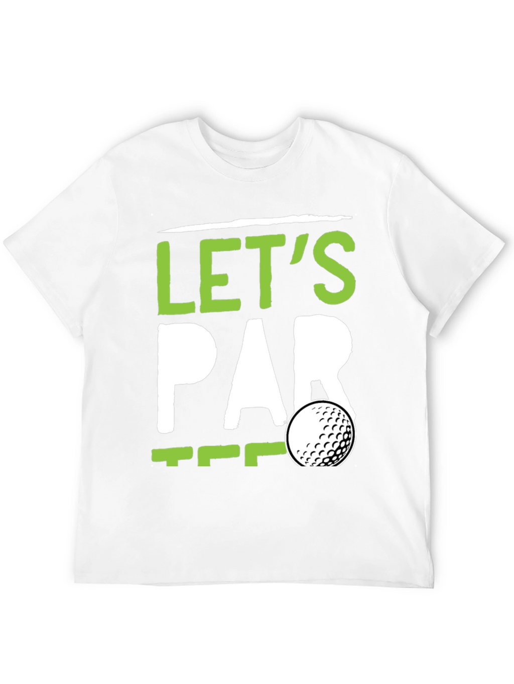 Lets Par Tee Golf T-Shirt - Black