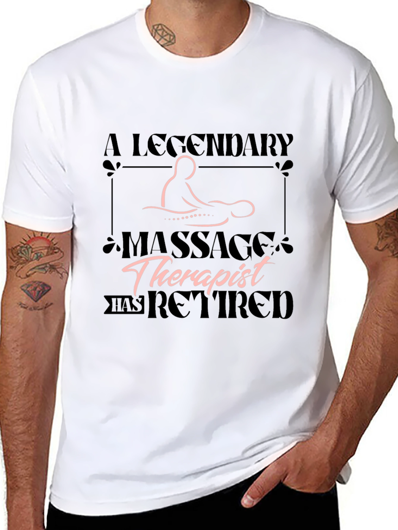 Retired Massage Therapist T-Shirt
