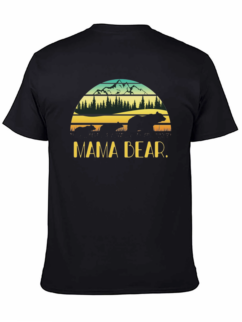 Mama Bear Graphic T-Shirt