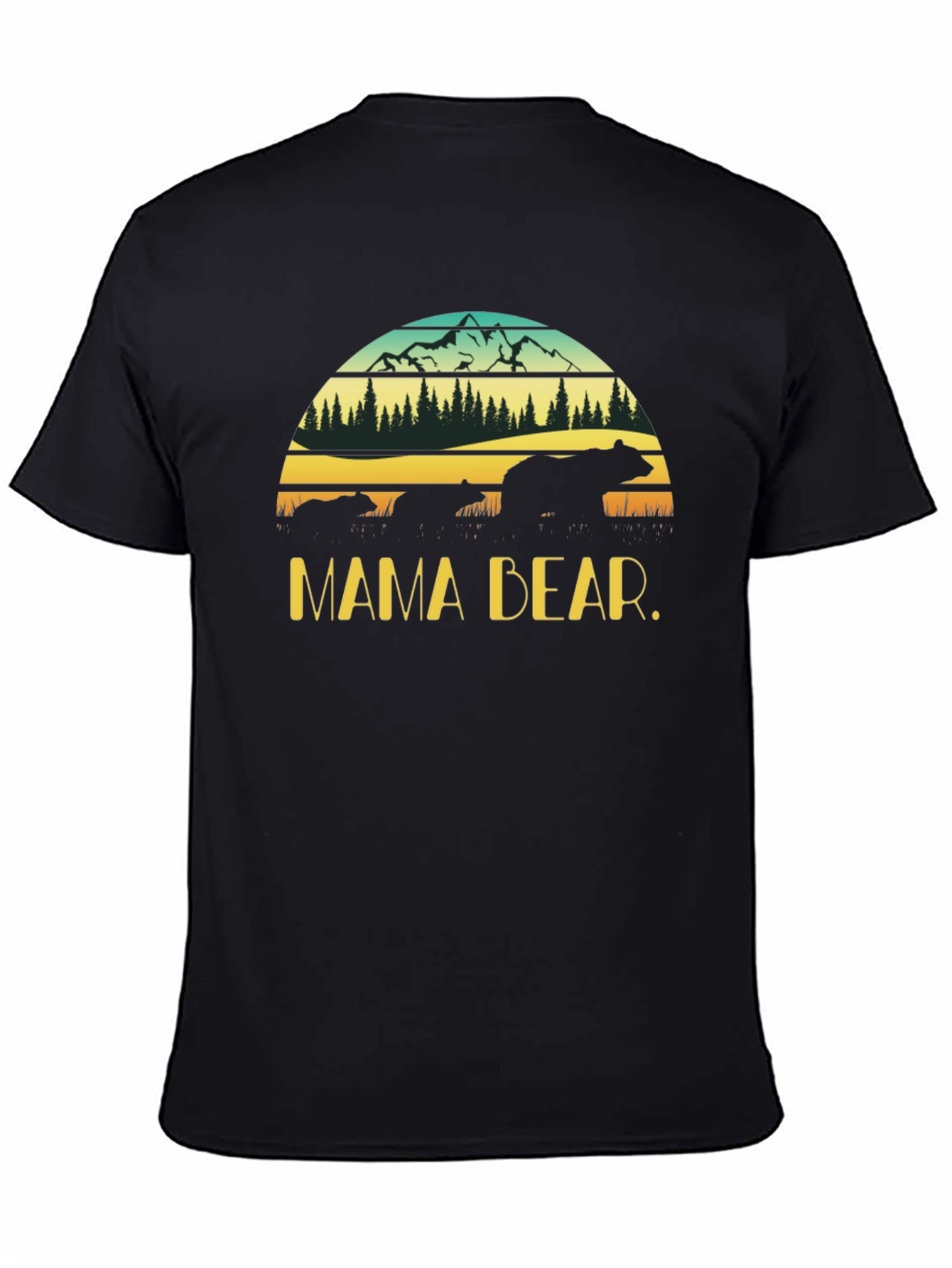 Mama Bear Graphic T-Shirt