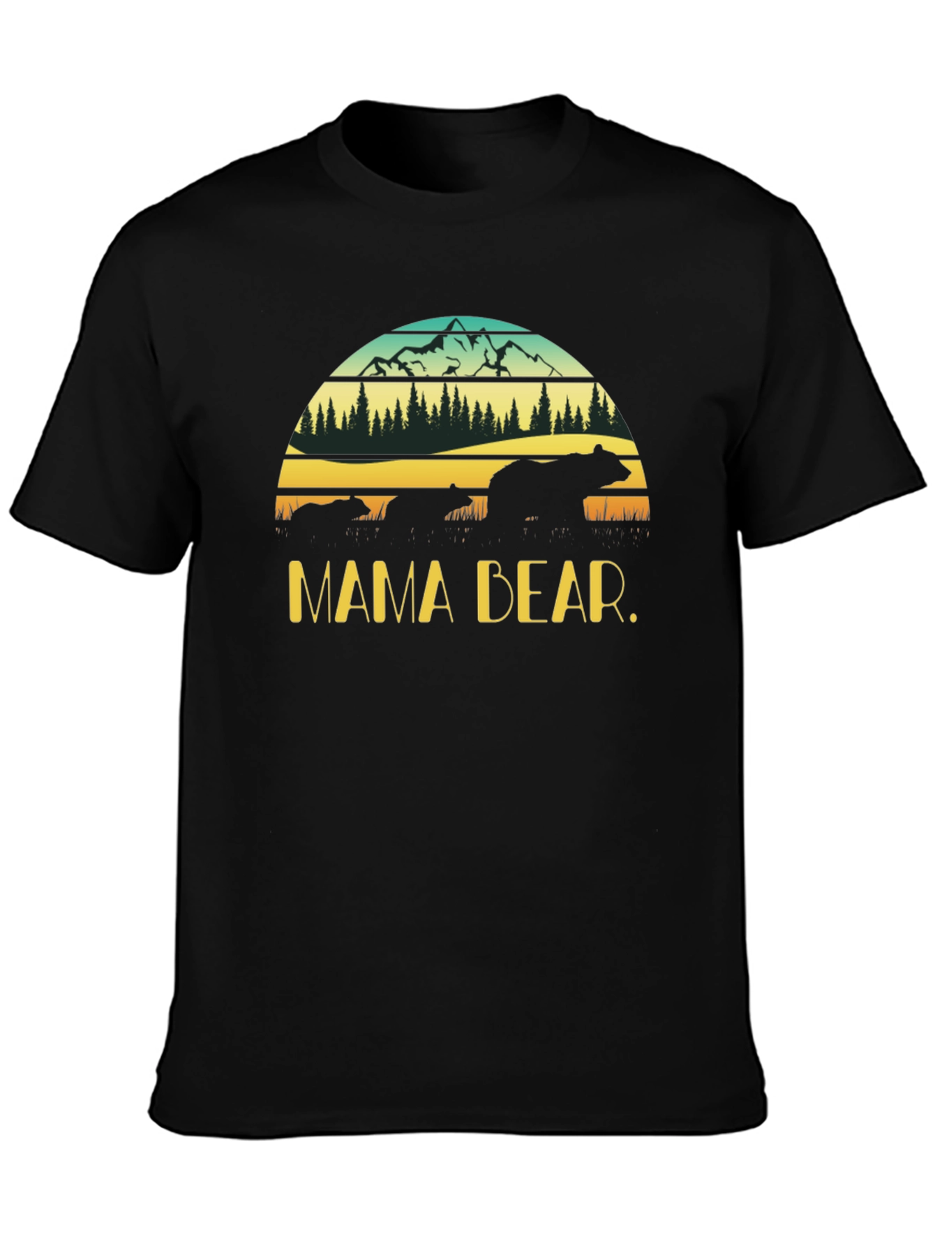 Mama Bear Graphic T-Shirt