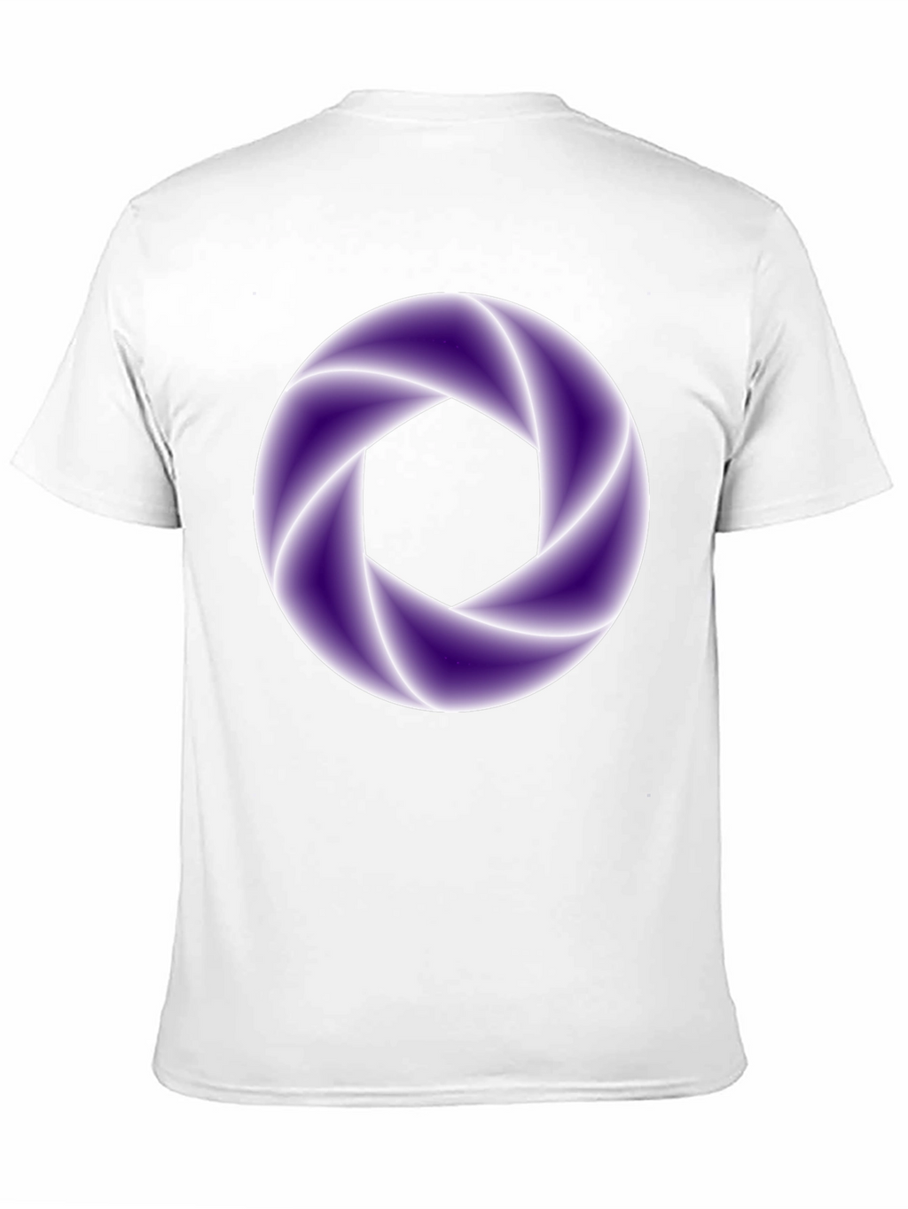 Abstract Aperture Graphic Tee - Black
