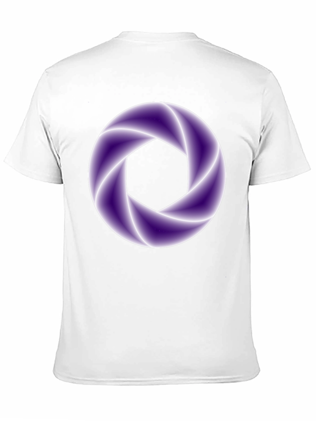 Abstract Aperture Graphic Tee - Black