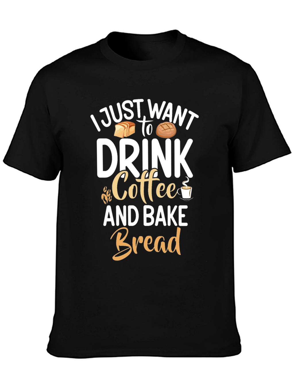 Coffee and Bake Bread Graphic Tee