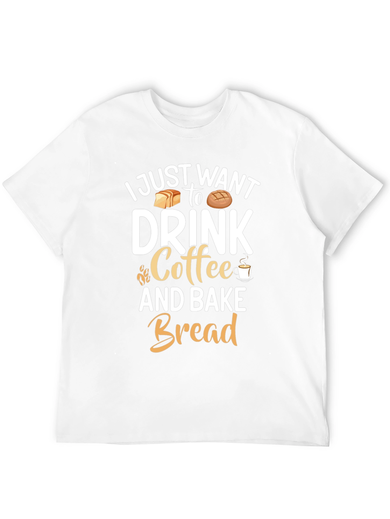 Coffee and Bake Bread Graphic Tee