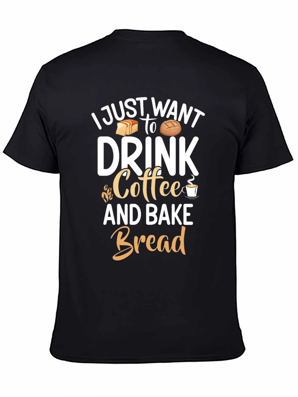 Coffee and Bake Bread Graphic Tee