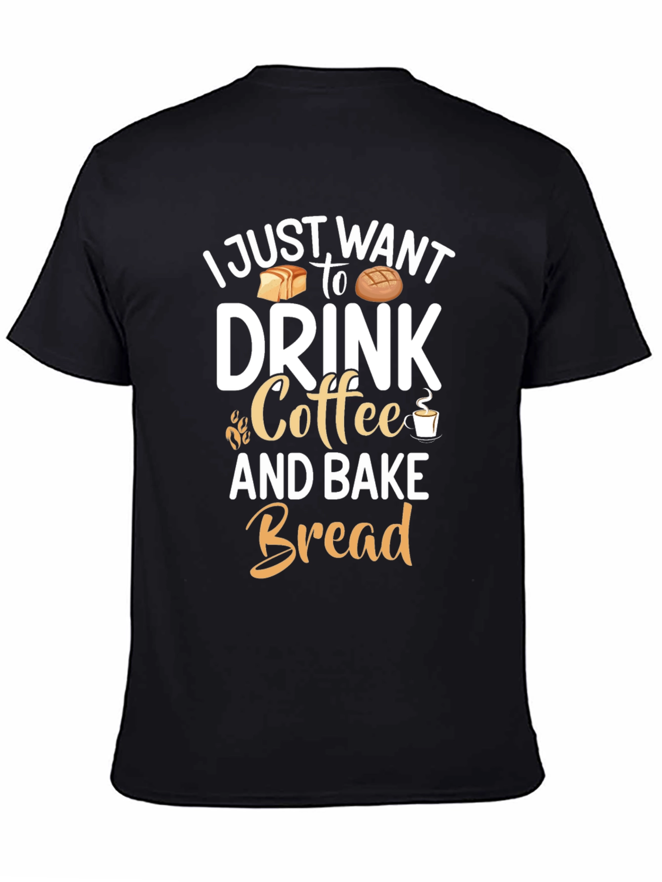 Coffee and Bake Bread Graphic Tee