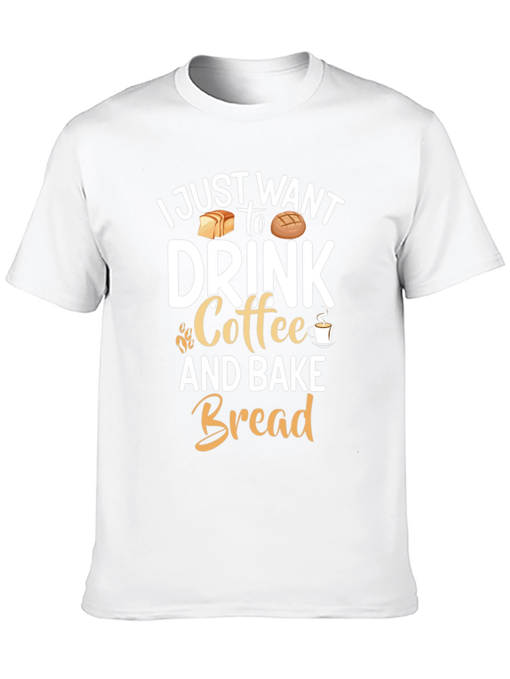 Coffee and Bake Bread Graphic Tee