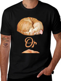 Cat Nap or Croissant Graphic T-Shirt