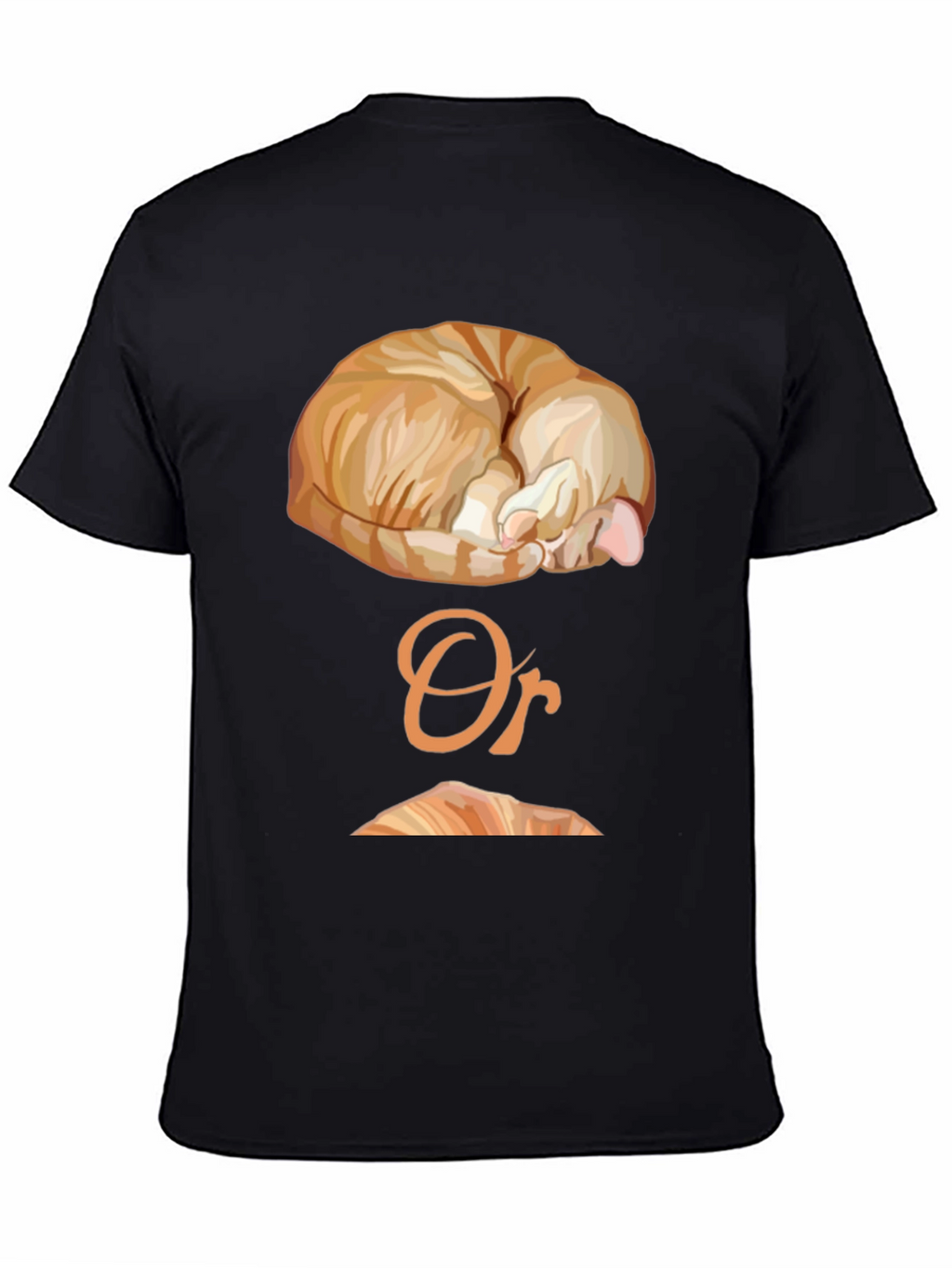 Cat Nap or Croissant Graphic T-Shirt