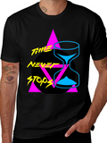 Retro Time Never Stops Graphic Tee