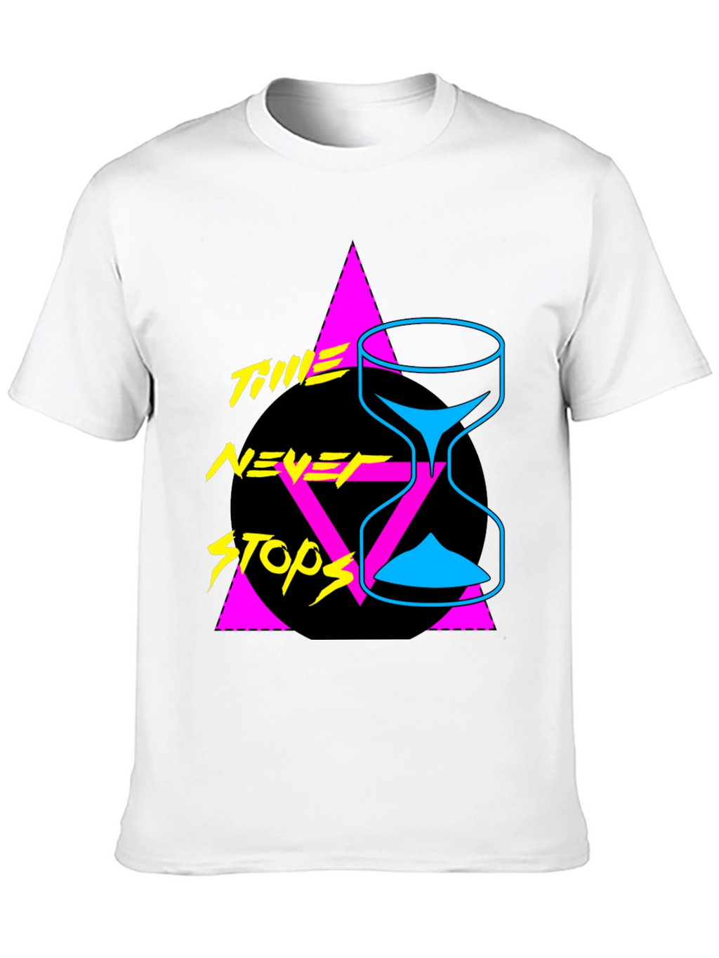 Retro Time Never Stops Graphic Tee