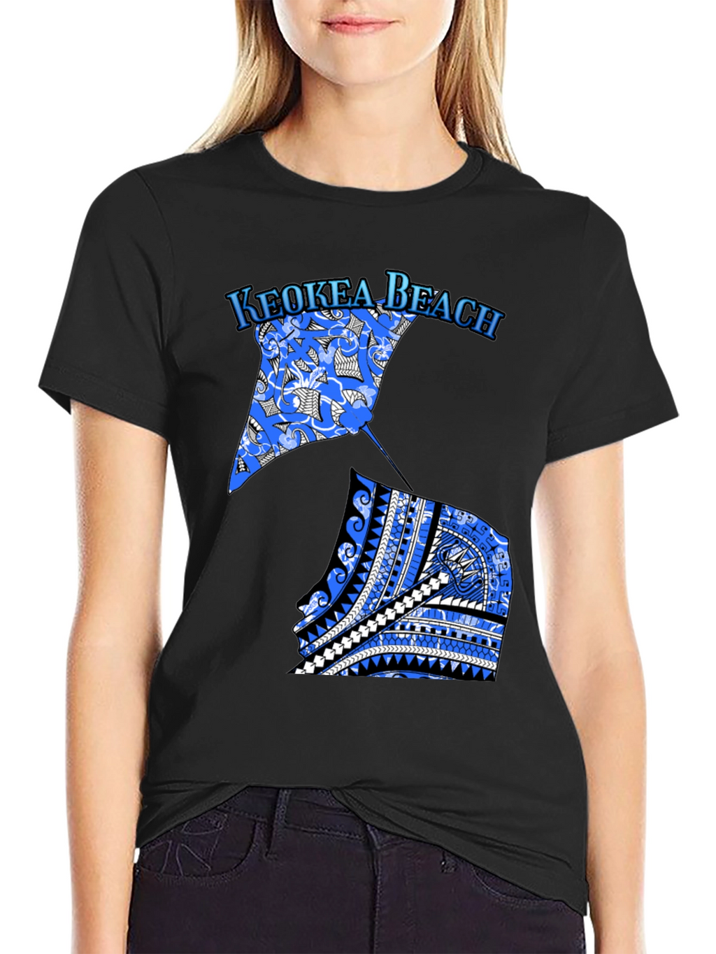 Keokea Beach Ray Graphic Tee