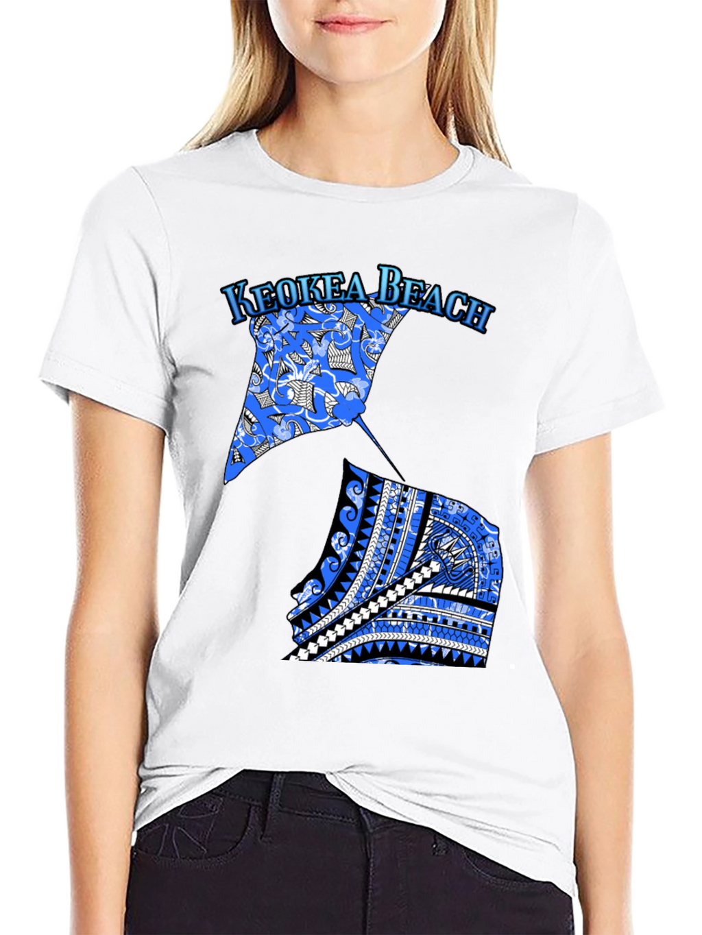 Keokea Beach Ray Graphic Tee