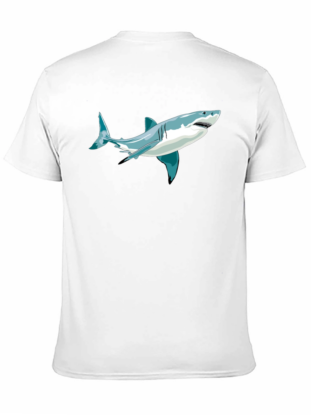 Shark Graphic Tee - Mens Short Sleeve T-Shirt