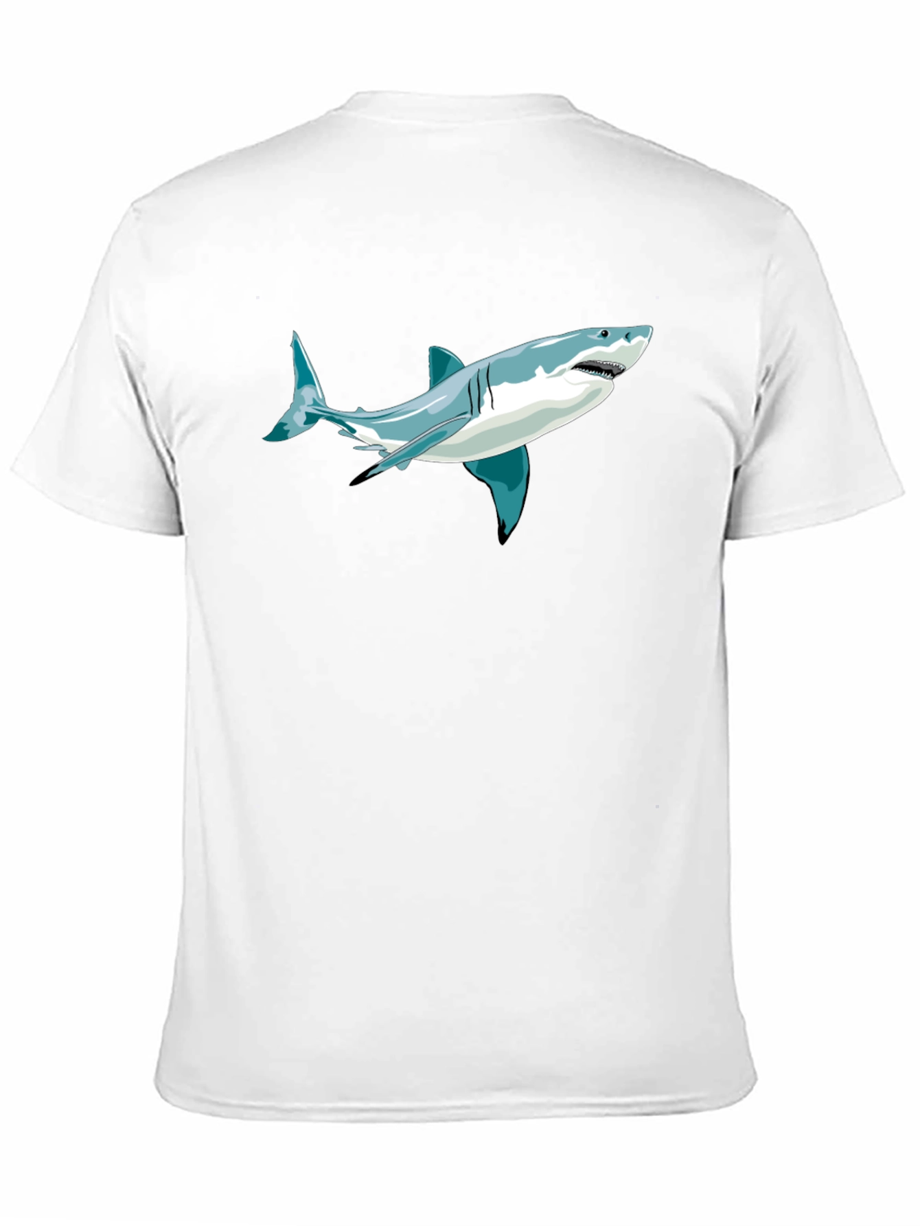 Shark Graphic Tee - Mens Short Sleeve T-Shirt