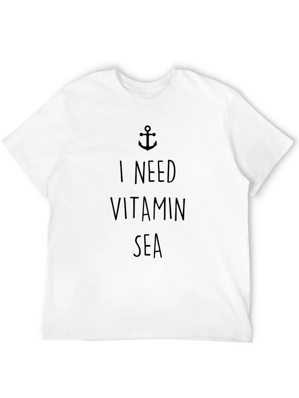 Vitamin Sea Black Graphic T-Shirt